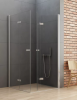 NEW TRENDY Kabina prysznicowa NEW SOLEO drzwi składane 80x90x195 D-0148A/D-0153A